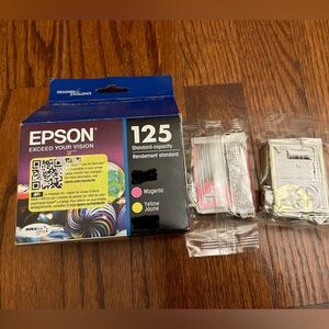 Epson 125 Ink - Magenta and Yellow